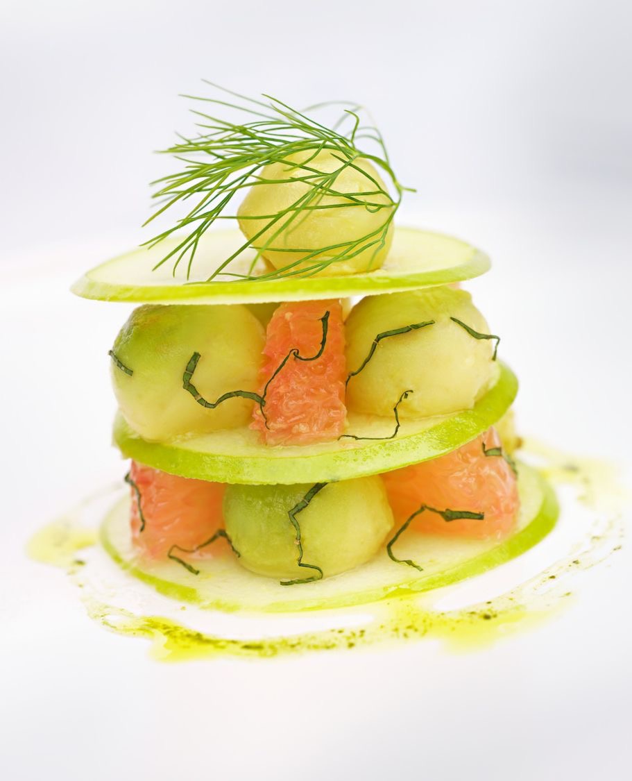 Tartare d'avocat et pomelo